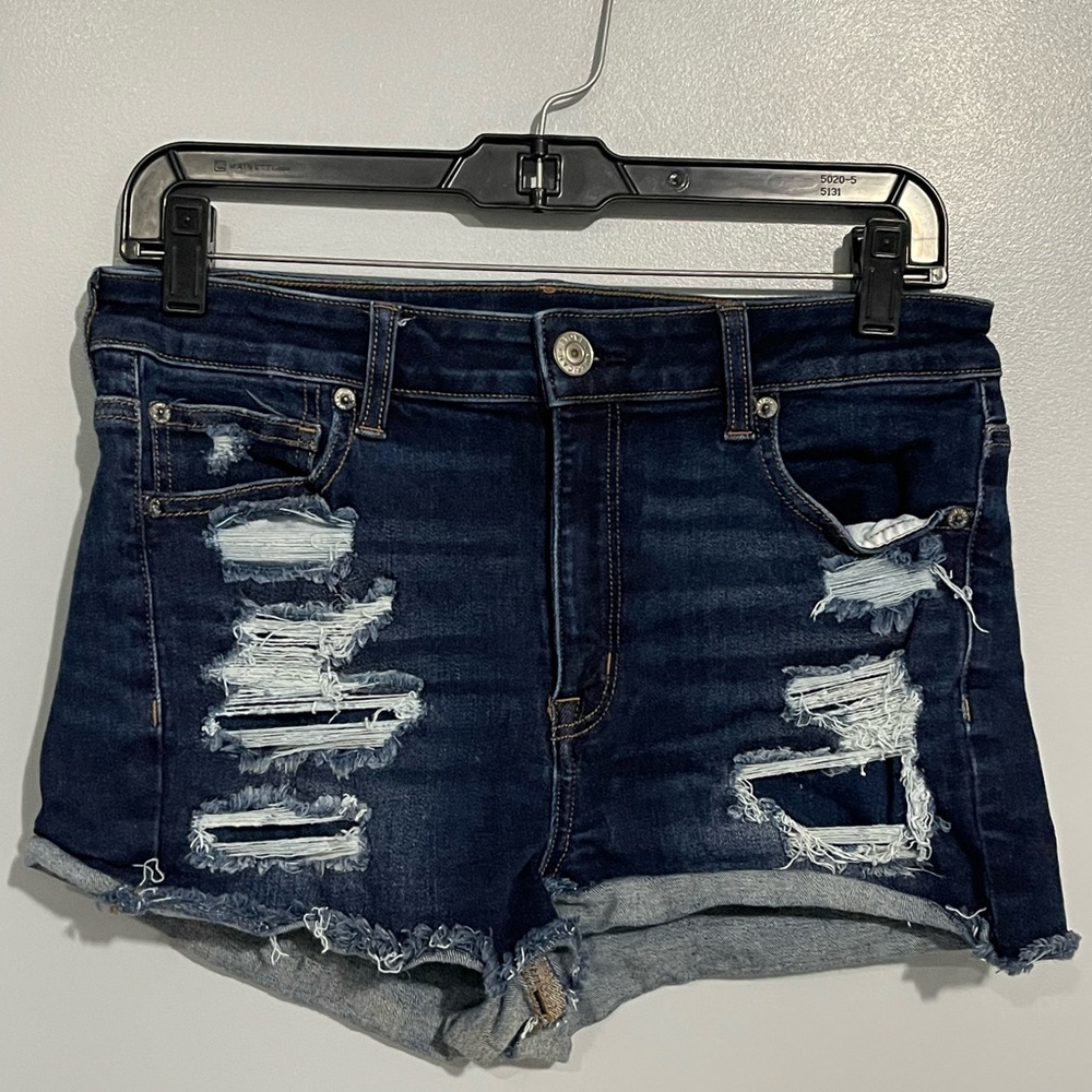 American Eagle Distressed Denim Shorts